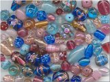 Beads Mix Pink Aqua