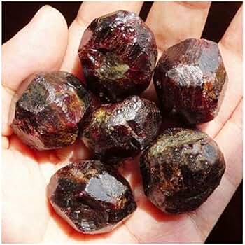 Wixine 100g DIY Natural Red Garnet Stones Original Crystal Original Specimens Gift : Home & Kitchen - Amazon.com